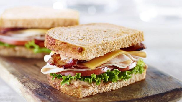Panera Bread Ham &amp; Swiss Sandwich On Whole Grain
 panera bread turkey cranberry panini nutrition