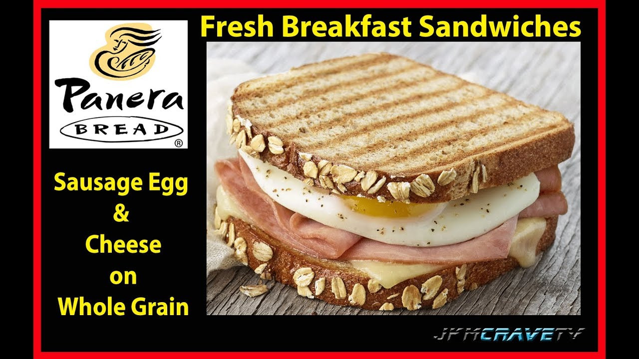 Panera Bread Ham &amp; Swiss Sandwich On Whole Grain
 Panera Bread Ham Egg & Cheese on Whole Grain Taste Test