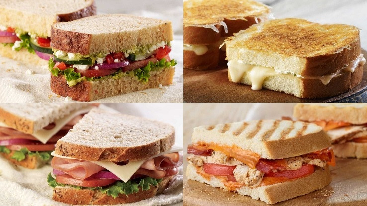 Panera Bread Ham &amp; Swiss Sandwich On Whole Grain
 Panera bread