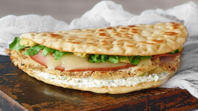 Panera Bread Ham &amp; Swiss Sandwich On Whole Grain
 Panera s 2015 Holiday Menu Features New Chicken Ham