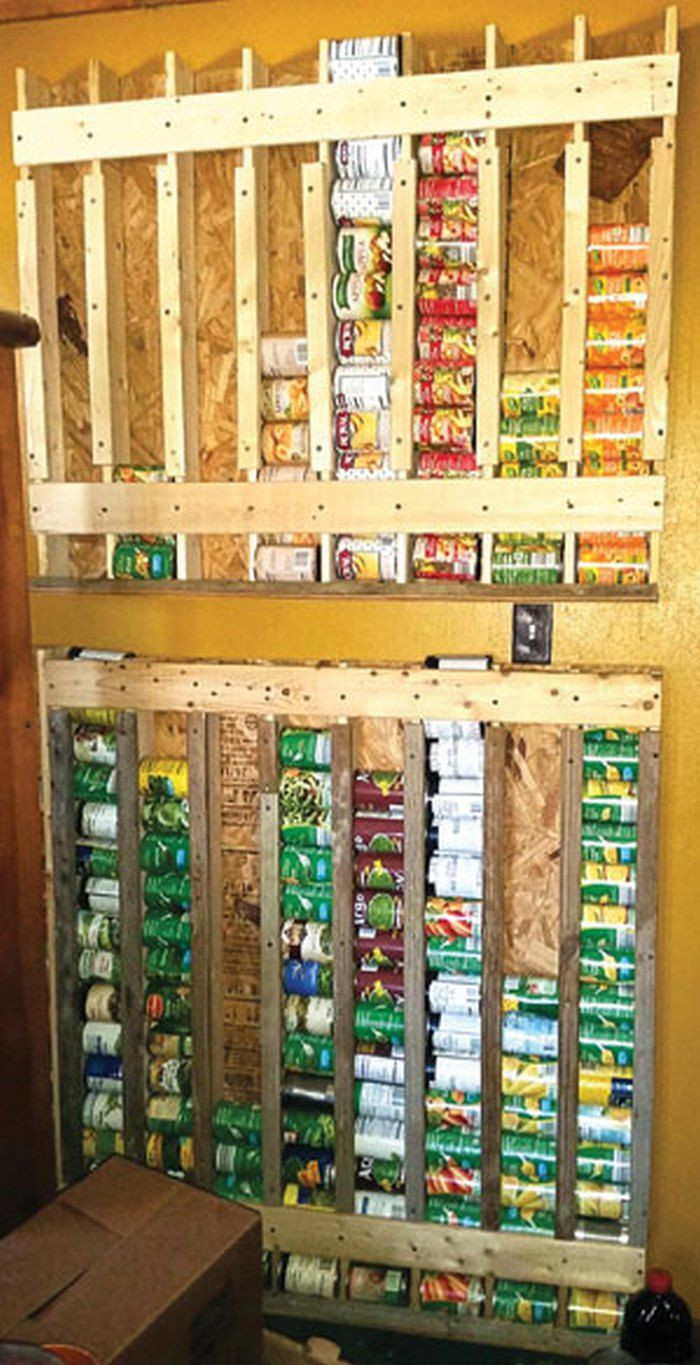 Pantry Can Organizer DIY
 How to build a simple canned food dispenser