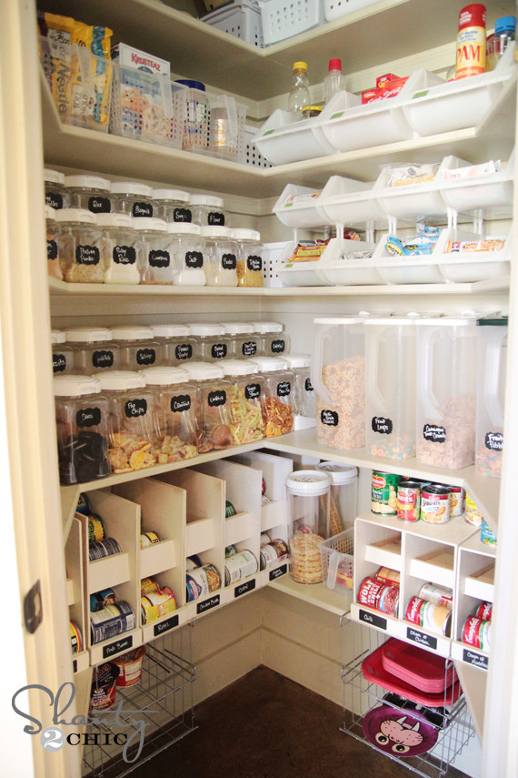 Pantry Can Organizer DIY
 Try This 8 Ideas Pantry Organization Tips Four