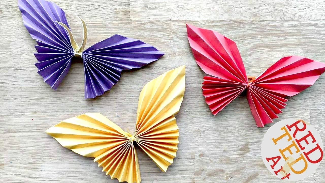 Paper Crafts For Adults
 Easy Paper Butterfly Origami Cute & Easy Butterfly DIY