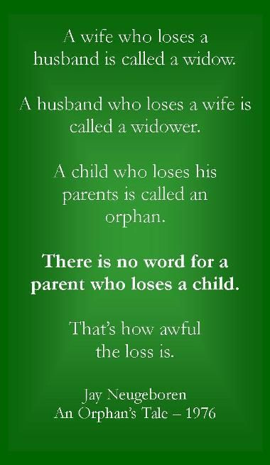 Parents Who Lost A Child Quotes
 Pin en in memory of