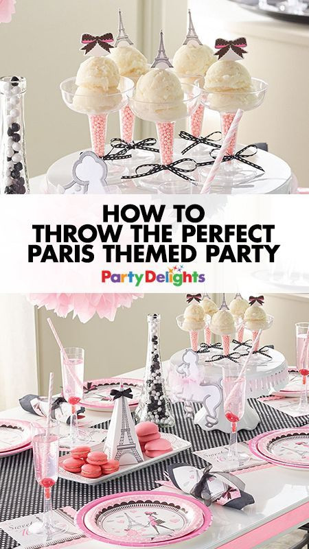 Paris Themed Graduation Party Ideas
 How to Plan the Perfect Paris Themed Party