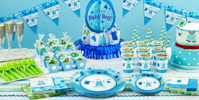 Party City Baby Shower Boy
 It s a Boy Baby Shower Party Supplies Party City
