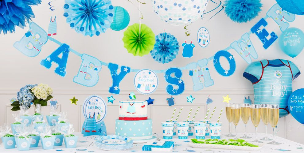 Party City Baby Shower Boy
 It s a Boy Baby Shower Party Supplies Party City
