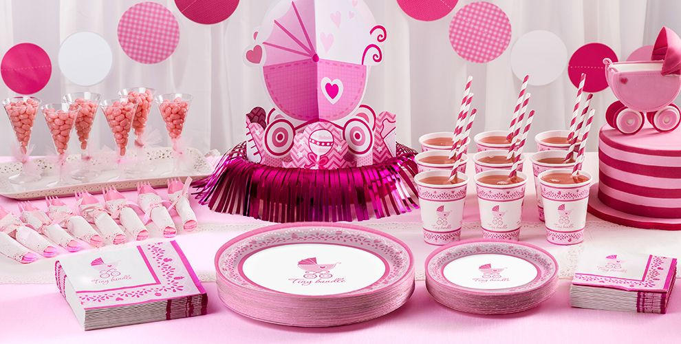 Party City Baby Shower Decoration Ideas
 Celebrate Girl Baby Shower Supplies Party City