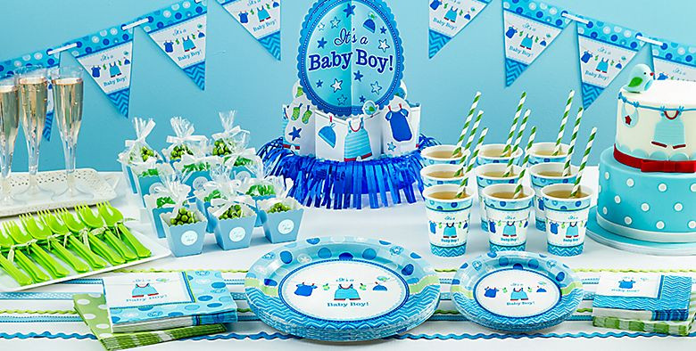 Party City Baby Shower Decoration Ideas
 Baby Shower Themes Baby Shower Tableware Party City