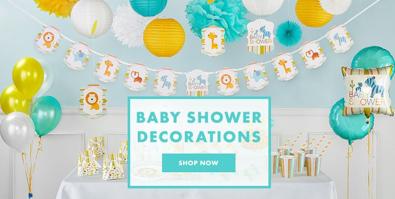 Party City Baby Shower Decorations
 Baby Shower Party Supplies Baby Shower Decorations