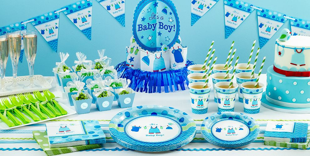Party City Baby Shower Decorations
 It s a Boy Baby Shower Party Supplies