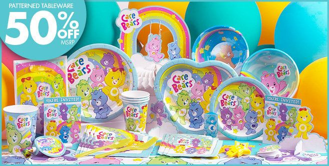 Party City Girl Birthday Decorations
 Care Bears Party Supplies Care Bears Birthday Party