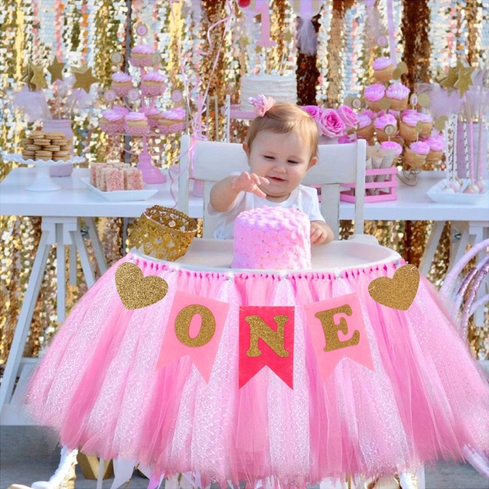 Party Ideas For 1 Year Old Baby Girl
 PATIMATE 1st Birthday First Boy Garland Baby Girl e Year