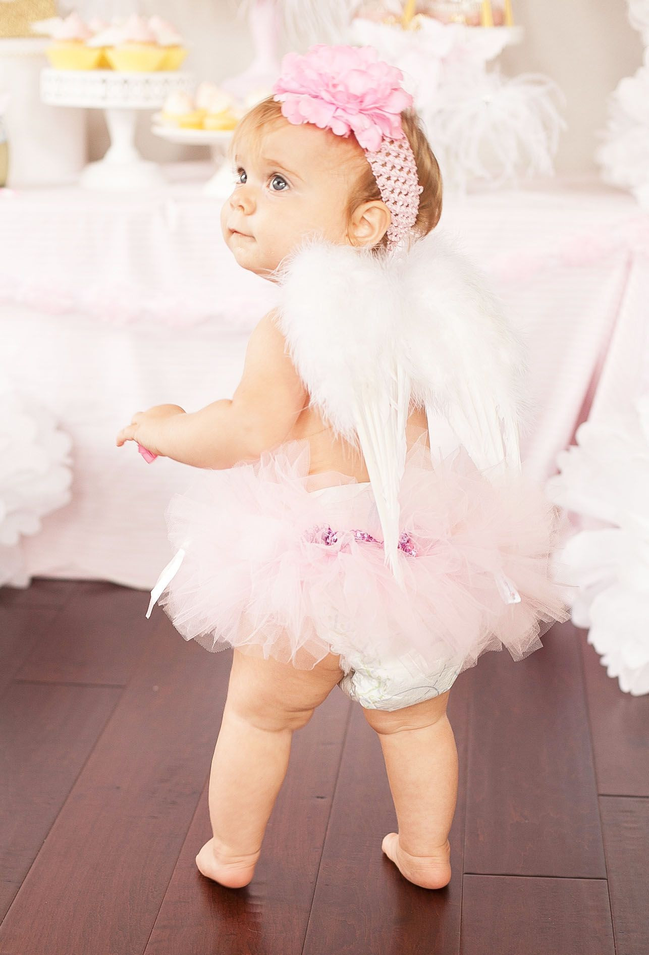 Party Ideas For 1 Year Old Baby Girl
 Party Reveal Little Angel First Birthday Party