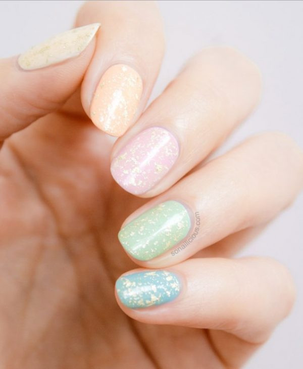 Pastel Nail Art
 Draw Spring on Your Nails Spring Pastel Nails Collection