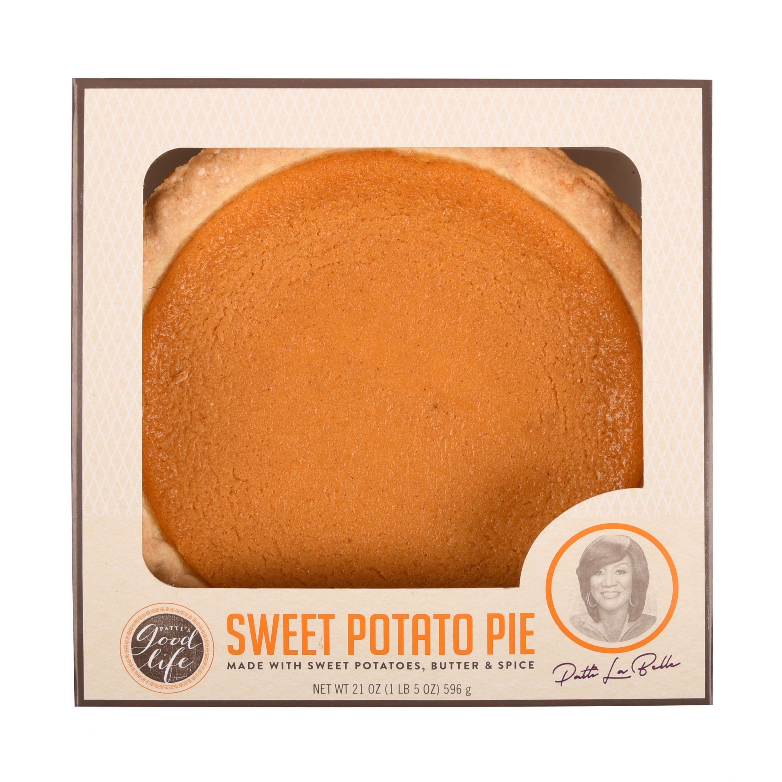 Pattie Labelle Sweet Potato Pie
 Patti s Good Life by Patti LaBelle Sweet Potato Pie 21 oz