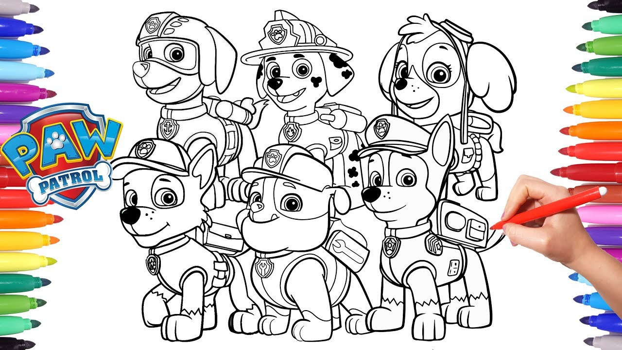 Paw Patrol Coloring Pages For Kids
 PAW PATROL Coloring Book
