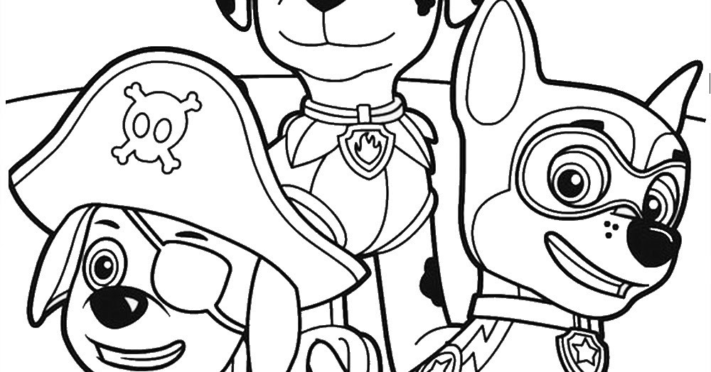 Paw Patrol Coloring Pages For Kids
 Free Nick Jr Paw Patrol Coloring Pages