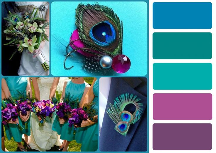 Peacock Color Wedding
 Majestic and Grand Peacock Wedding Favors and Invitations