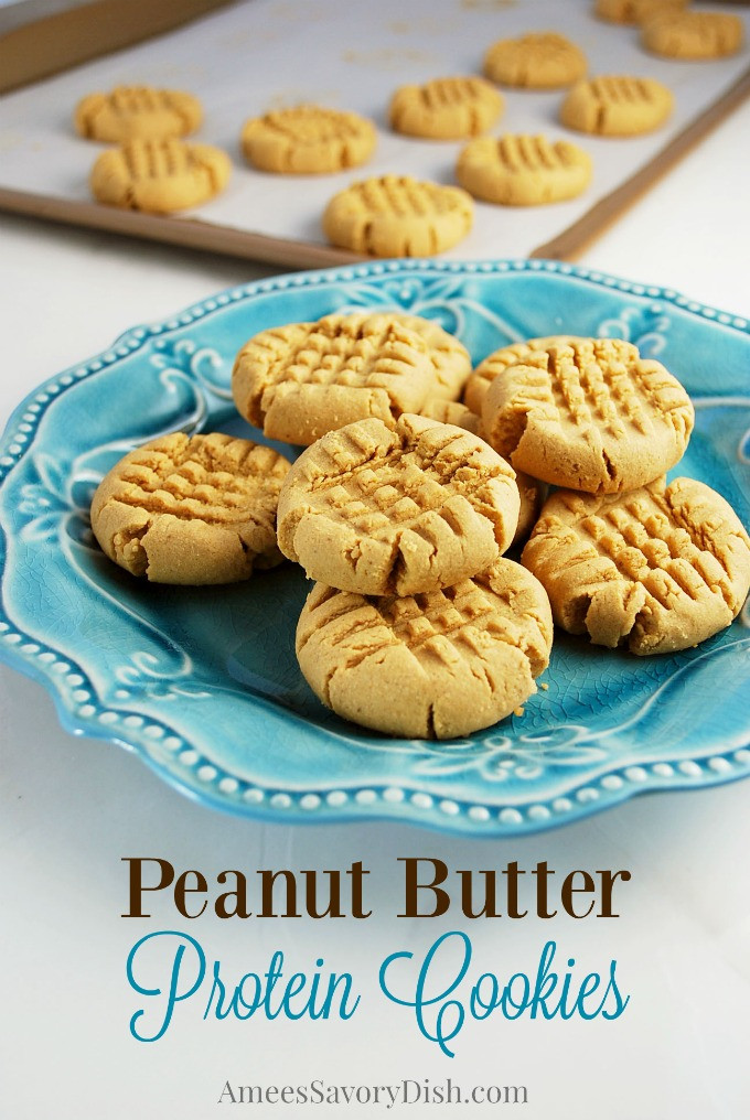 Peanut Butter Protein Cookies
 Peanut Butter Protein Cookies made with Quest Protein