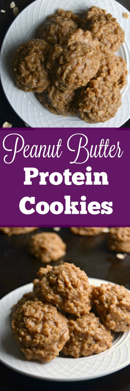 Peanut Butter Protein Cookies
 No Bake Peanut Butter Protein Cookies Kate Moving Forward