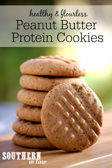 Peanut Butter Protein Cookies
 Southern In Law Recipe Healthy Peanut Butter Protein Cookies