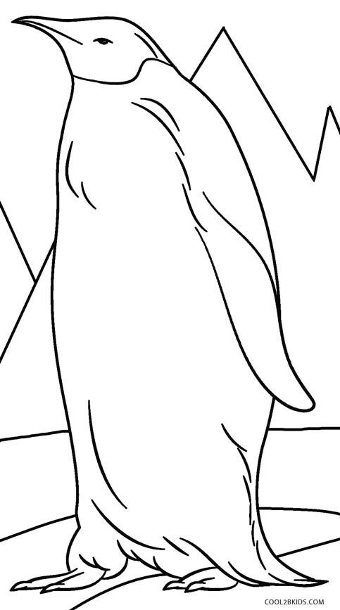 Penguin Coloring Pages For Kids
 Printable Penguin Coloring Pages For Kids