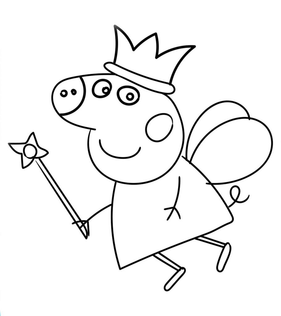 Peppa Pig Coloring Pages For Kids
 Top 35 Free Printable Peppa Pig Coloring Pages line
