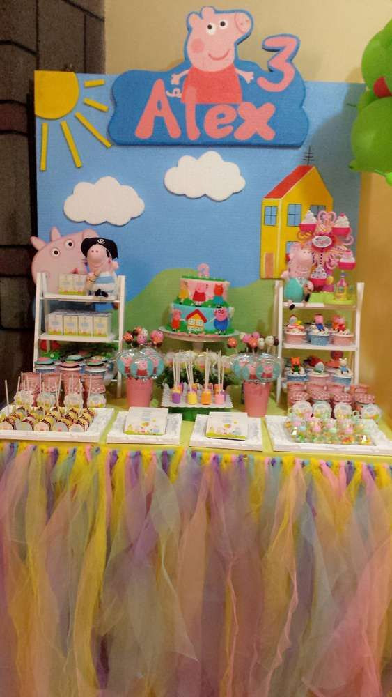 Peppa Pig Decorations Birthday
 Peppa Pig Birthday Party Ideas