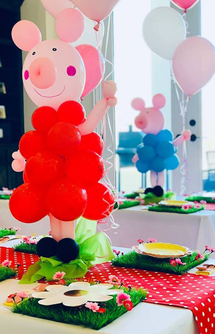 Peppa Pig Decorations Birthday
 Kara s Party Ideas Peppa Pig Birthday Party