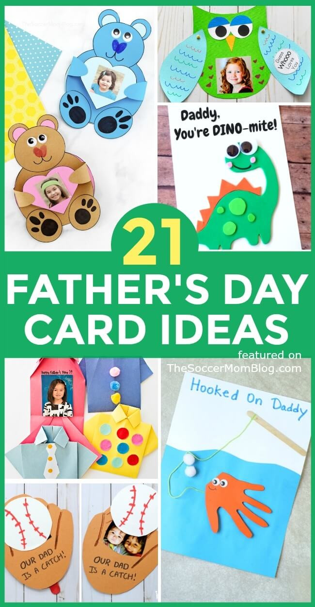 Personalized Gift Cards For Kids
 21 Personalized Father s Day Card Ideas for Kids to Make
