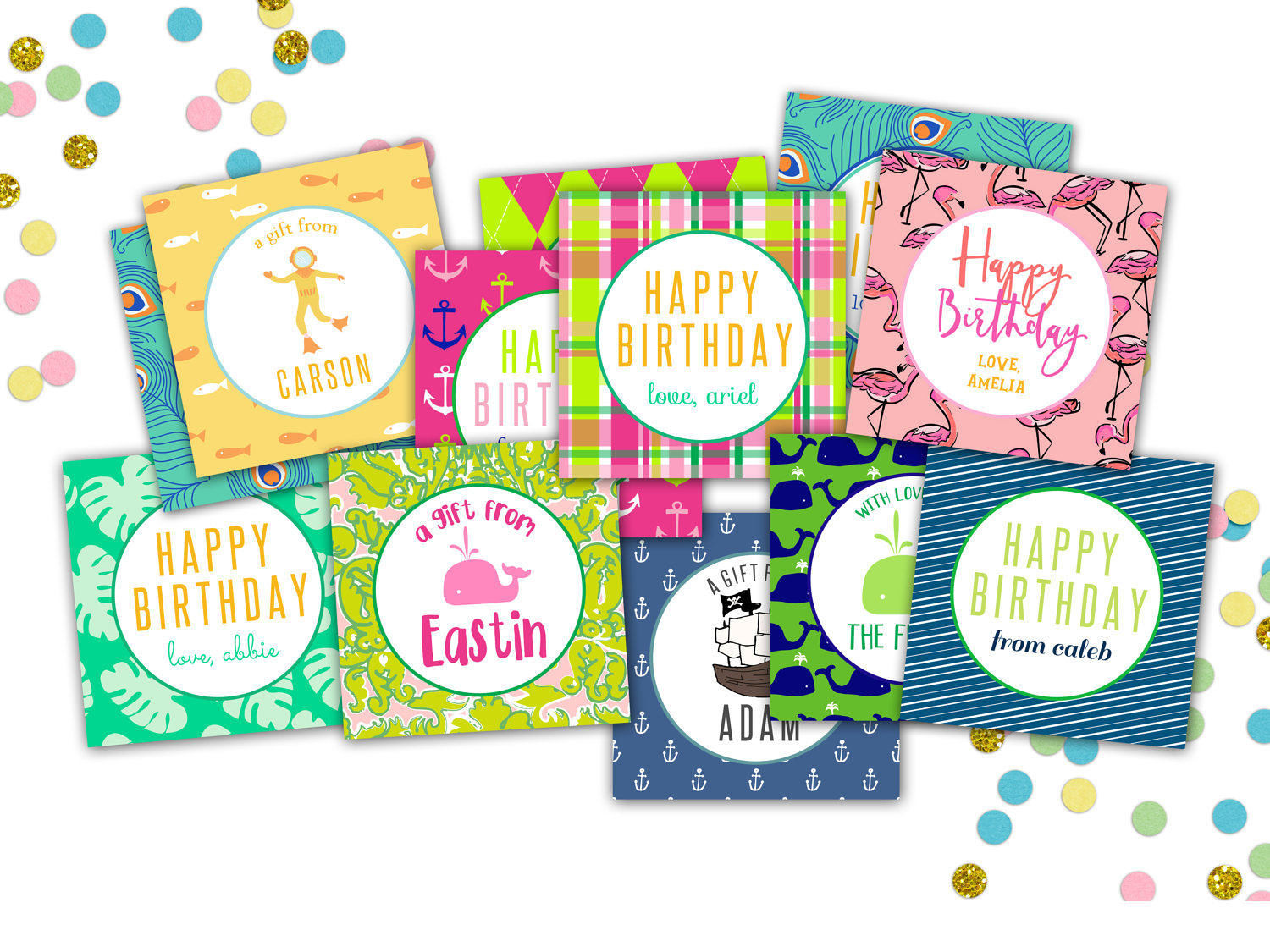 Personalized Gift Cards For Kids
 Custom Gift Tags Personalized Gift Tags for Children