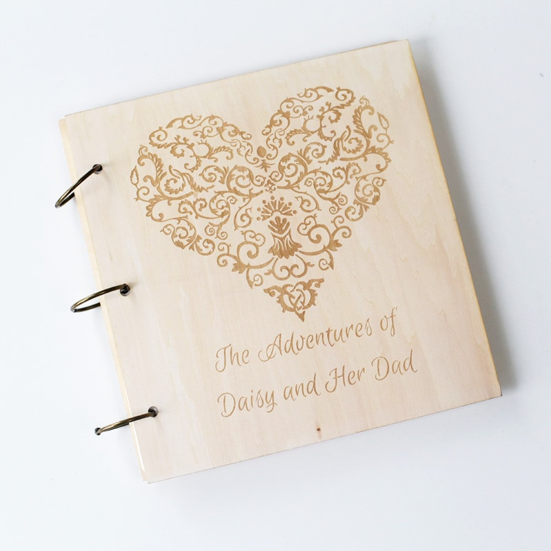 Personalized Guest Book For Wedding
 Love Heart Wedding Guest Book Wedding Guestbook Custom