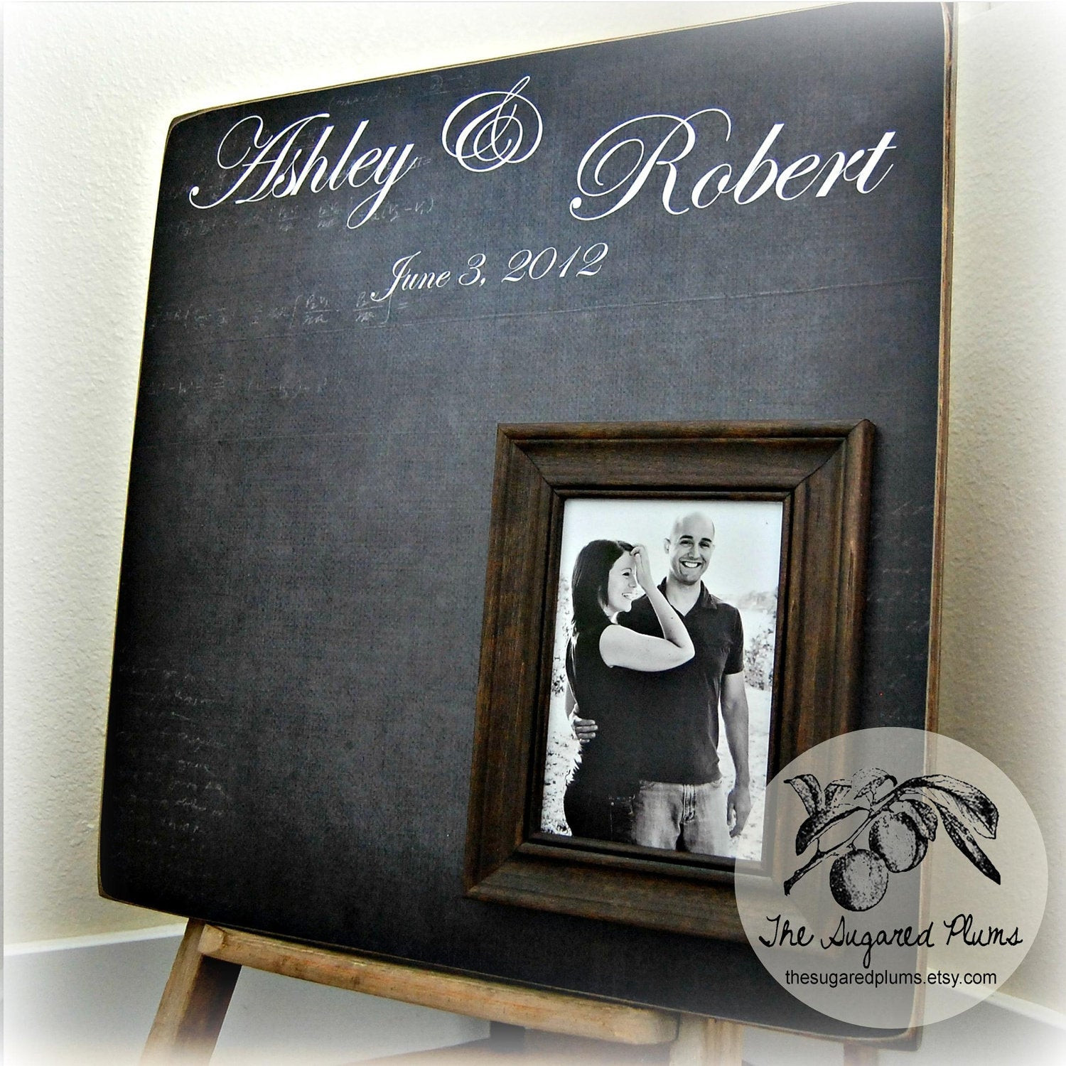 Personalized Guest Book For Wedding
 Personalized WEDDING GUEST BOOK Unique Wedding Guest Book