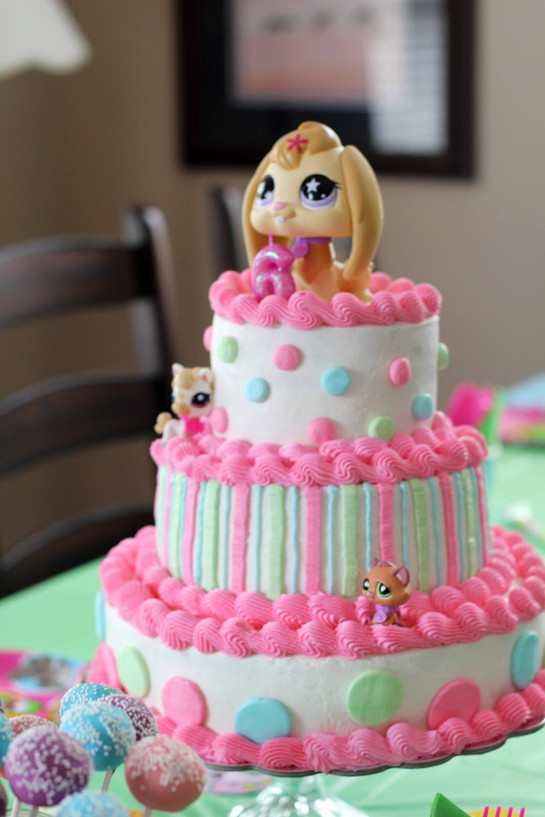 Pet Birthday Cakes
 Say It Sweetly A Littlest Pet Shop Birthday Cake