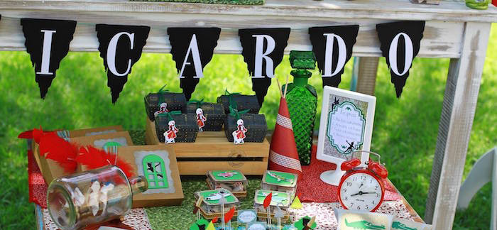 Peter Pan Birthday Party
 Kara s Party Ideas Peter Pan Neverland Themed Birthday Party