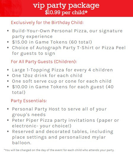 Peter Piper Pizza Birthday Party
 Peter Piper Pizza Birthday Parties Hassle Free Family Fun
