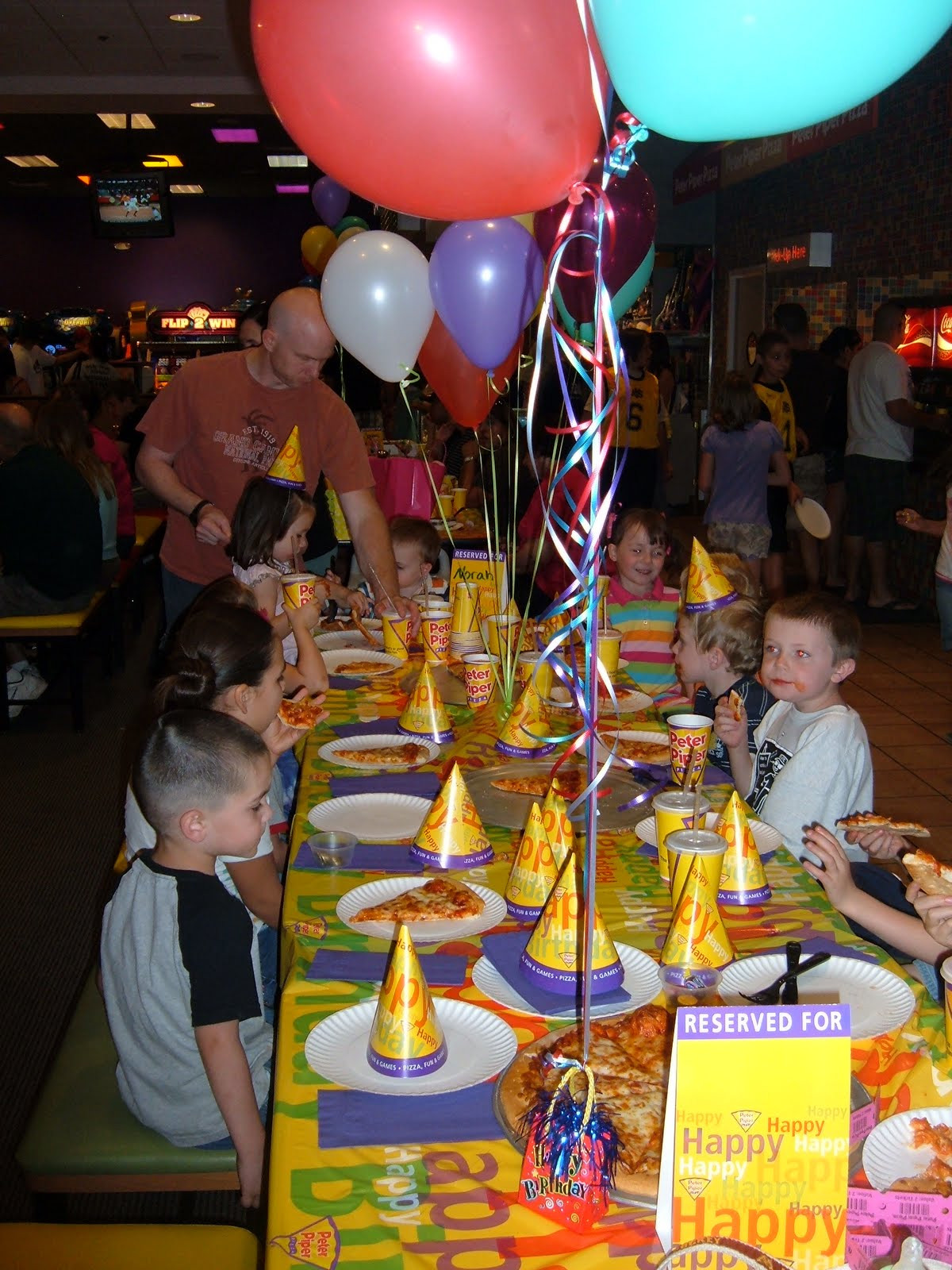 Peter Piper Pizza Birthday Party
 The Arizona Roses Peter Piper Pizza