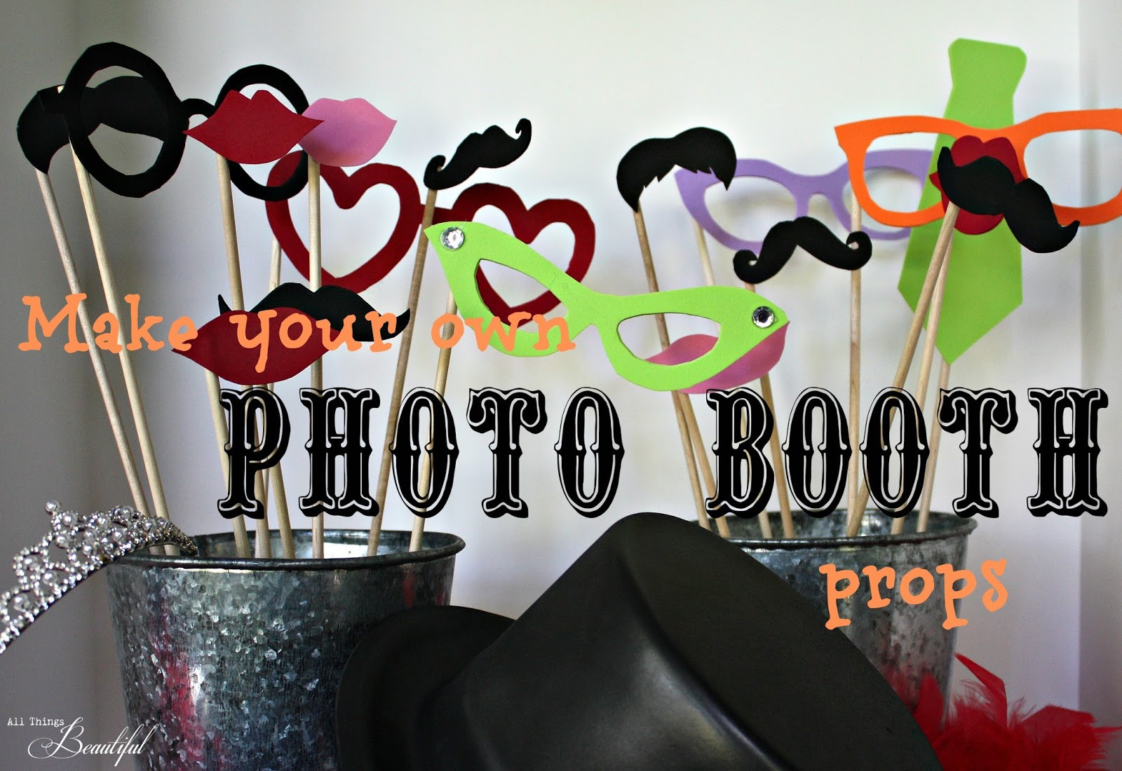 Photo Booth Ideas For Birthday Party
 All Things Beautiful Booth Teen Birthday Party