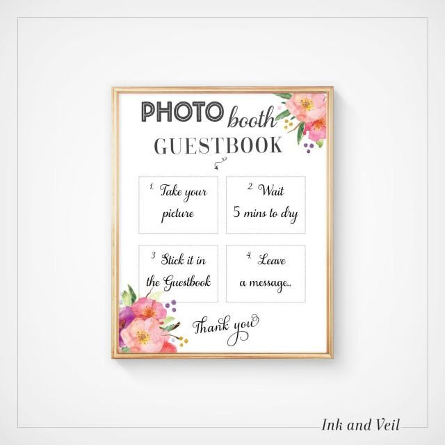 Photo Wedding Guest Books
 Booth Guestbook Sign Wedding Guest Book Sign