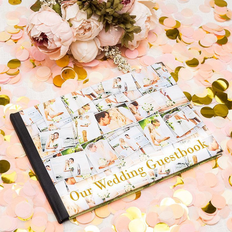 Photo Wedding Guest Books
 Personalised Guest Books Custom Visitor Guest Books For