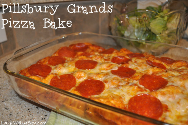 Pillsbury Biscuit Pizza
 Grands Pepperoni Pizza Bake