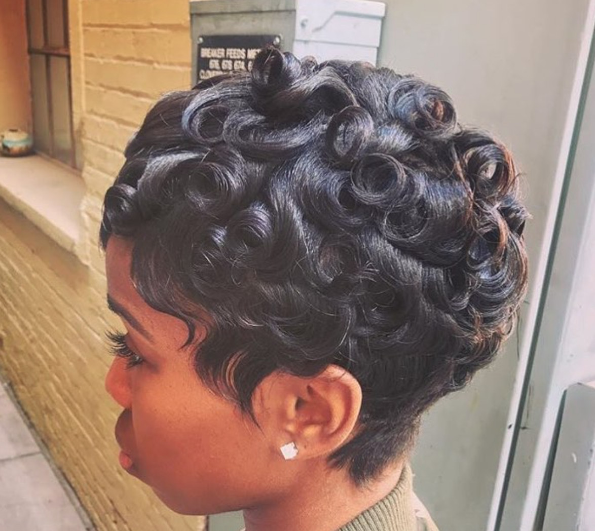 The 22 Best Ideas for Pin Curl Hairstyles for Black Hair - Home, Family ...