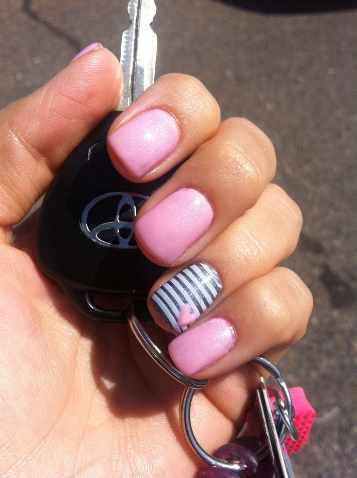 Pink And Grey Nail Designs
 EchoPaul ficial Blog 20 Classic Nail Designs for 2014