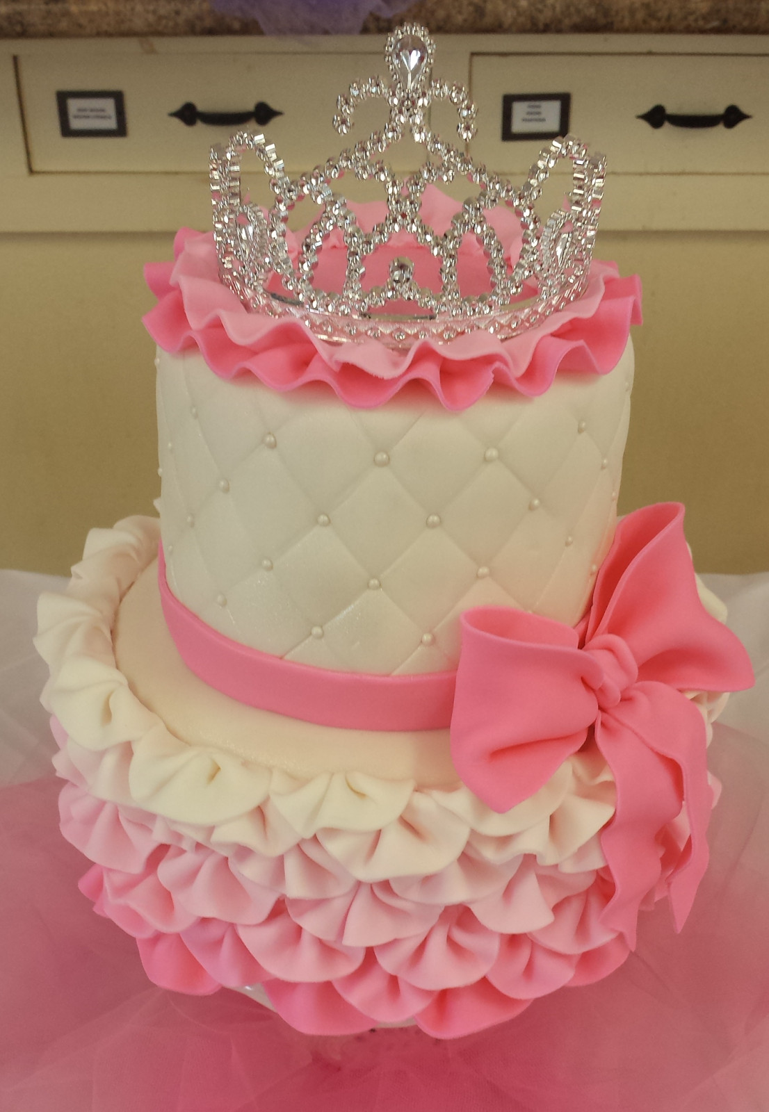 Pink Birthday Cakes
 Cake Blog Princess Cake Tutorial