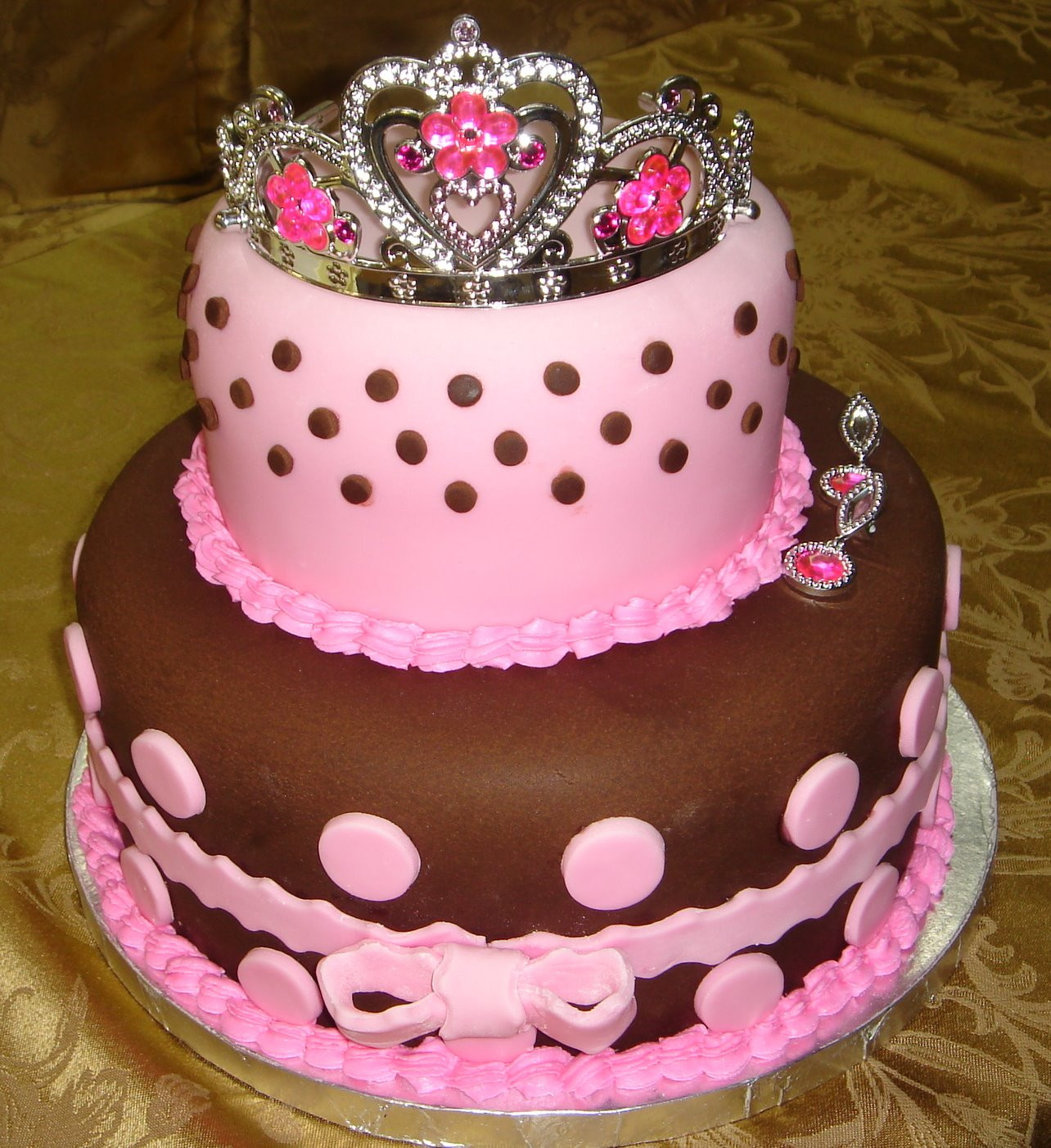 Pink Birthday Cakes
 cake birthday kids fondant buttercream princess castle