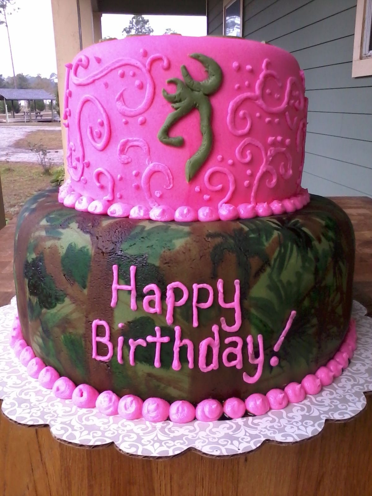 Pink Camouflage Birthday Party Ideas
 I want this cake for my next birthday Camo cake