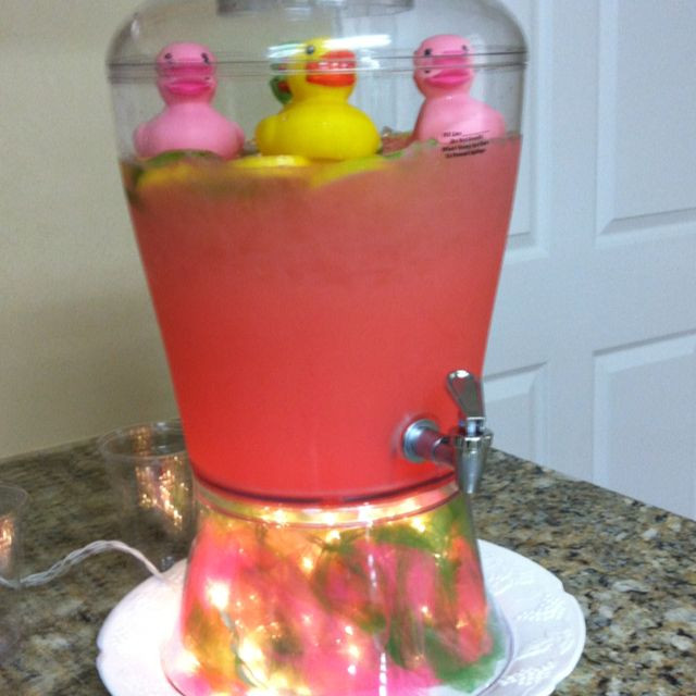 Pink Lemonade Punch Recipes For Baby Shower
 make yellow lemonade punch with colored lemons and limes