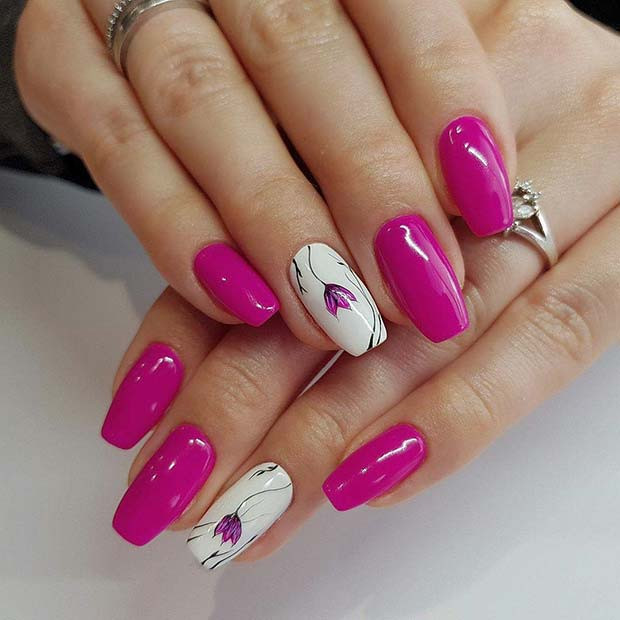Pink Nail Ideas
 43 Best Spring Nail Art Designs to Copy in 2019