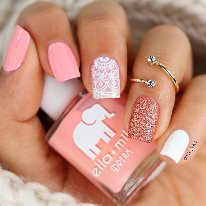 Pink Nail Ideas
 Gorgeous Light Pink Nails